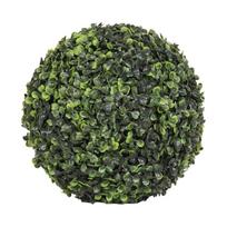Dirbtinės žolės rutulys Dekoratyvus žalias kabantis augalas Dirbtinis topiarinis augalas Rutulys luboms Sodui Kieme Vestuvėms 18CM black