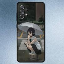 Chainsaw Man Reze Phone Case For Samsung S25,S24,S21,S22,S23,S30,Ultra,S20,Plus,Fe,Lite,Note,10,9,5G Black Cover Samsung S21 s305G black