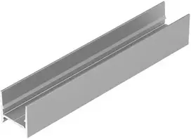 LED juostos paviršinis profilis COZY12 C/U1, anoduoto aliuminio, 4m