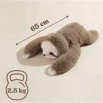Woopie sensorinis sunkus pliušinis žaislas Tinginys 2,5kg