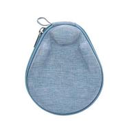 Open Ear Sports Headphone Carrying Case, Zippered Hard Shell Storage Pouch for Daily Carry, Commute, and Travel Use mėlyna