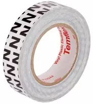 3M™ Temflex™ 1700P N – Fasadų žymėjimo juosta N 15 mm x 10 m – Juoda juosta su baltu užrašu