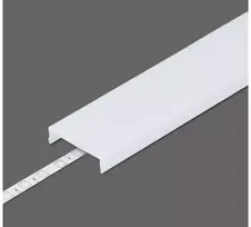LED juostos profilio dangtelis C7 CLICK, baltas, 4m