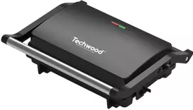 Virtuvinės svarstyklės Panini keptuvė - Techwood TPG-1000 1 000 W