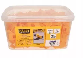 Hardy Klipai plytelių lyginimo sistemai 3 mm, 400 vnt.