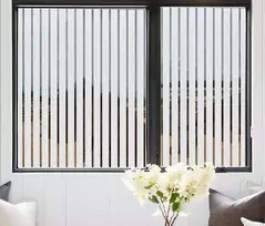 Matinis langų plėvelės lipdukas su juostelėmis Uva Uvb 60x200cm