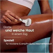 Gillette Venus Pro Comfortglide Sensitive skustuvas su 1 keičiama galvute ir laikikliu duše