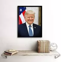 Plakatas Artery8 Craighead portretas Jav prezidentas Donald Trump įrėmintas spaudinys 30 x 40 cm