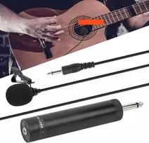 Lavalier mikrofonas atvartas saksofonui laidinis profesionalus mikrofonas muzikos instrumento priedai (kabelio ilgis 5 metrai)