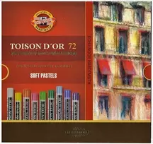 Sausi pastelės Koh-i-noor Toison Dor 72 spalvos 8517 naujiena