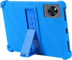 Aknici silikoninis dėklas, skirtas doogee u11 / doogee u11 pro/hotwav pad 11 planšetiniam kompiuteriui 11 colių su įmontuotu stovu, minkštas apsauginis dėklas, skirtas doogee u11/ doogee u11 pro/hotwav pad 11, violetinis