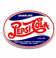 Retro lipdukas - Pepsi Cola klasikinis logotipas