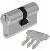 Spynos cilindras 40/55 nikelis, Yale Assa Abloy