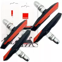 Sahoo V-brake dviračių stabdžių kaladėlės 2x komplektas 2x ratai Mtb trekking rinkinys