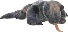 Wild Republic Europe 30 cm Cuddlekins Komodo drakonas pliušinis žaislas (pilkas)
