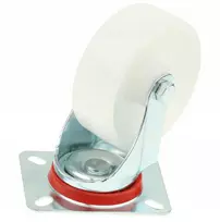 Ratukas vežimėliui 100 mm, pasukamas, transportavimo, nailoninis