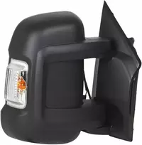 Heyouth Priekabos sparnas dešinysis veidrodėlis 735661846, reguliuojamas elektra, temperatūros jutiklis, su mirksinčia lempute, skirtas Peugeot Boxer Citroen Jumper Ducato 2006-2019