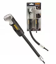 Dewalt smūginis adapteris kampiniams antgaliams 1/4" šešiakampis 4in1 Dt20502