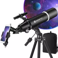Mikroskopas Astronomijos teleskopas suaugusiems ir vaikams, 80 mm