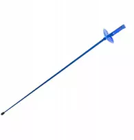 Šermavimo kardas 98cm patogus treniruočių kardas Cosplay mėlyna folija