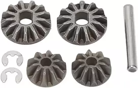 Alomejor diferencialo kūgio pavarų rinkinys plieno rc diferencialo kūginis krumpliaratis Zd Racing 10 7173 1 10 rc automobiliui