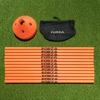 Forza Supercone stulpelių ir kūgių rinkinys, oranžinis