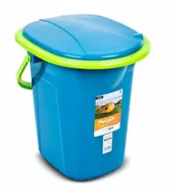 Nešiojamas turistinis tualetas kibiras Greenblue Gb320bl 19l, tvirtas, iki 130 kg, jūrinis
