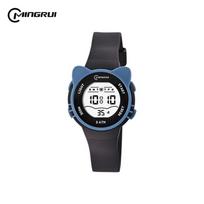 Best Selling Cartoon Colorful Sports Kids Watches Children's Digital Watch for Kids black