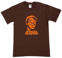 Master Blaster Stevie Wonder Northern Soul funk Jazz Tshirt 3XL orange