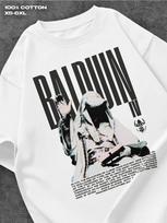 Baldwin Print T-shirt XXL black