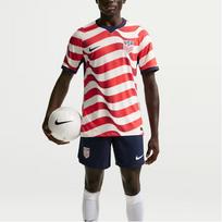 Nike JAV rinktinė 2026 rungtynių namų vyriškiškas Nike Aero-FIT futbolo autentiškas marškinėlis IB5183-133 S red