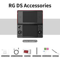 ANBERNIC RG DS Dual-Screen Flip Retro Handheld Console 4  IPS RK3568 Android 14 Hall Magnetic Hinge 4000mAh Stylus Gift