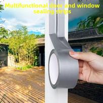 Super Strong Silvery Gray Waterproof Duct Tape for Versatile Use on Walls, Plastics, Glass, Wood, and Metal 5cm*20m