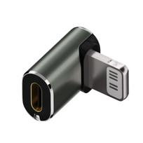 Fast C Type Pd20w 1pcs Charging Otg Adapter For Iphone 14 13 12 Usb C Female To Lighting Male Straight Head Elbow Converter Matches the image