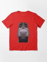 Shrek Donkey stares into your soul Essential T-Shirt 3XL raudona