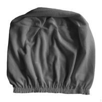 Tampri užvalkalas apvaliam osmanui, nuimamas pufų/kojų atramų užvalkalas Dark Gray black