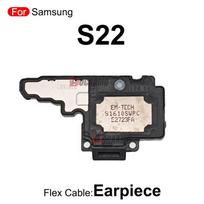 For Samsung Galaxy S22 Earpiece Ear Speaker + Loudspeaker Buzzer Ring Module Replacement Repair Part Earpiece white