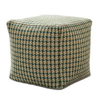 Didelės talpos kvadratinio pūfo užvalkalas Šiaurietiško stiliaus saugojimo su kojelėmis suoliukas Sofos kėdutės užvalkalas Drabužių laikymas Style D 45x45x42cm