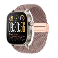 Braided Magnetic Straps For Realme Watch 5/S2 Wristband Accessories bracelet correa Realme Watch 2/3/S/3 2 S Pro 22mm watch Band Realme Watch 5 black