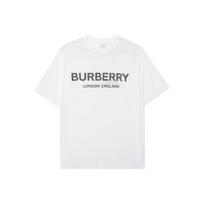 Burberry Logotipo Spausdinimo SS22 Marškinėliai 8026017 One Size 1 balta