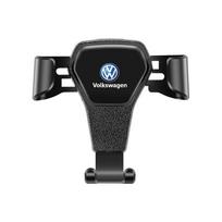 Gravity Car Phone Holder Air Vent GPS Stand Accessories For VW Golf Polo Tiguan Touran Jetta Passat CC T5 GTI Magotan Arteon GTD black