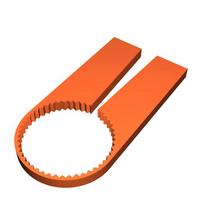 Lens Cover Remover Tools For Insta360 X4 Lens Glass Plastic Disassembly Tool 3D Printed Action Camera Accessories orange