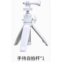 Mini Extendable Tripod Selfie Stick DJI Pocket 4 Action Cameras Smartphones White Handheld Selfie Stick