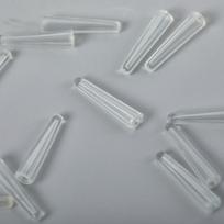 20Pcs Acne Needle Protective Sleeve For Pimples Blackhead Clip Tweezers Beauty Tools Acne Needle Tweezers Cap onesize gray