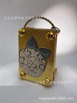 Mini Metal Flower Press, Portable Micro Plant Press for DIY Pressed Flower Craft with 20 sheets of paper