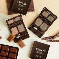 Choco Eyebrow Powder Cake [2 colors] No. 1 - Gray/Khaki Black gray