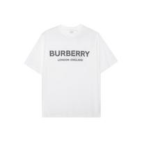 Burberry Logo Print SS22 T Shirt 8026017 INT- S white