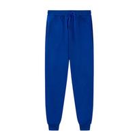 Unisex JAV dydžio sportinės ir laisvalaikio vilnos kelnės bėgimui ir fitnesui, Rudens/Žiemos kolekcija 3XL to XL, Down 2 Sizes blue