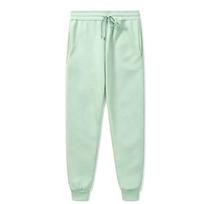 Unisex JAV dydžio sportinės ir laisvalaikio vilnos kelnės bėgimui ir fitnesui, Rudens/Žiemos kolekcija L to S, Down 2 Sizes white