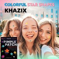 1400Pcs Rainbow Star Acne Patches, Hydrocolloid Stickers, Gentle & Invisible, Covers Pimples, Travel Ready One Size